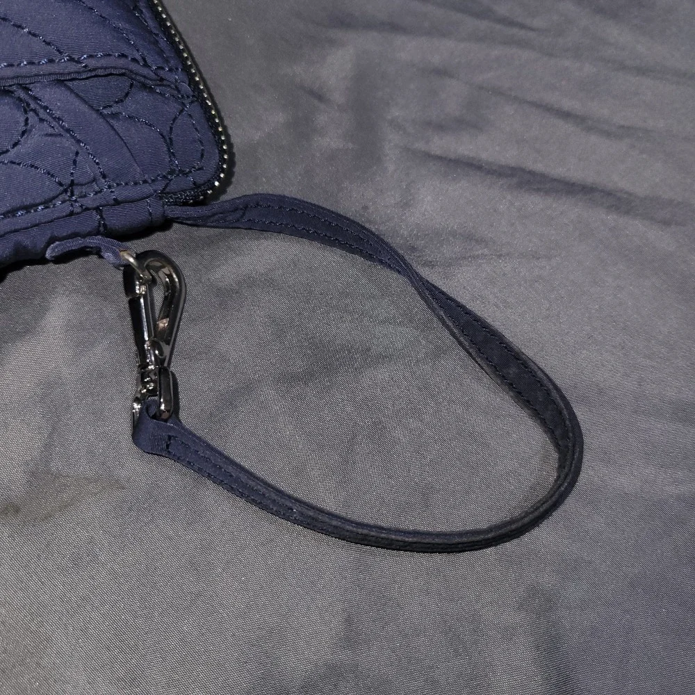 Vera Bradley Navy Smartphone Wristlet